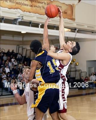 Thumbnail 2 in Calvary Chapel Downey @ Mary Star of the Sea (Section Playoffs) photogallery.