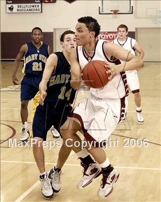 Thumbnail 3 in Calvary Chapel Downey @ Mary Star of the Sea (Section Playoffs) photogallery.