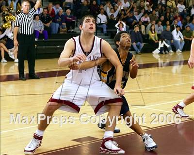 Thumbnail 1 in Calvary Chapel Downey @ Mary Star of the Sea (Section Playoffs) photogallery.