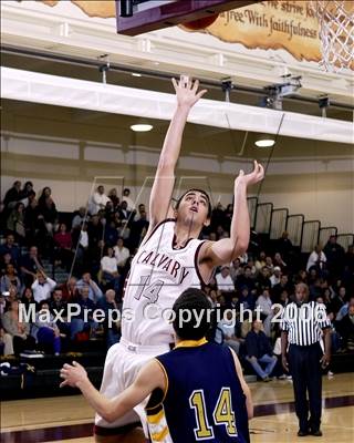 Thumbnail 1 in Calvary Chapel Downey @ Mary Star of the Sea (Section Playoffs) photogallery.