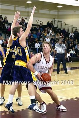 Thumbnail 2 in Calvary Chapel Downey @ Mary Star of the Sea (Section Playoffs) photogallery.