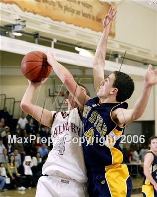 Thumbnail 1 in Calvary Chapel Downey @ Mary Star of the Sea (Section Playoffs) photogallery.