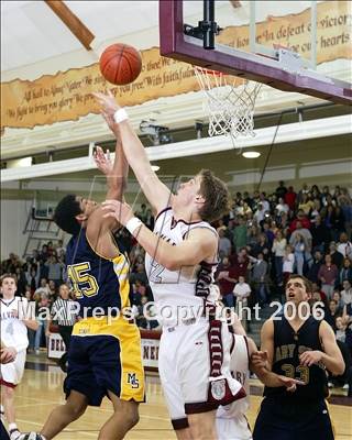 Thumbnail 1 in Calvary Chapel Downey @ Mary Star of the Sea (Section Playoffs) photogallery.