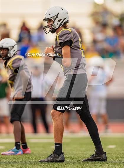 Thumbnail 1 in St. James vs Green Sea Floyds (CNB 2025 Kickoff Classic) photogallery.