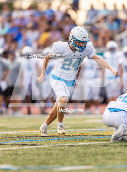 Thumbnail 1 in St. James vs Green Sea Floyds (CNB 2025 Kickoff Classic) photogallery.