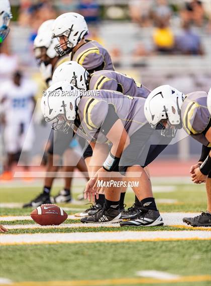 Thumbnail 1 in St. James vs Green Sea Floyds (CNB 2025 Kickoff Classic) photogallery.