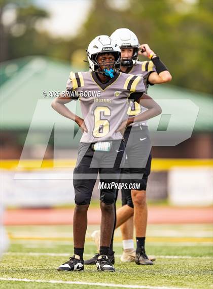 Thumbnail 2 in St. James vs Green Sea Floyds (CNB 2025 Kickoff Classic) photogallery.