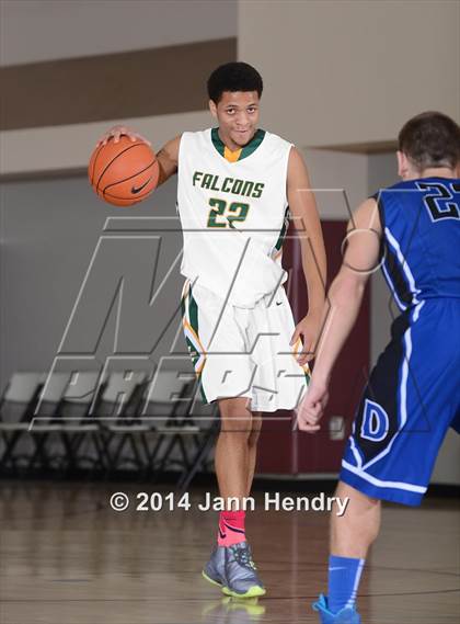 Thumbnail 3 in Dana Hills vs Foss (MaxPreps Holiday Classic) photogallery.