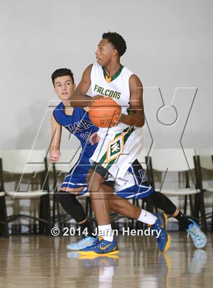 Thumbnail 1 in Dana Hills vs Foss (MaxPreps Holiday Classic) photogallery.