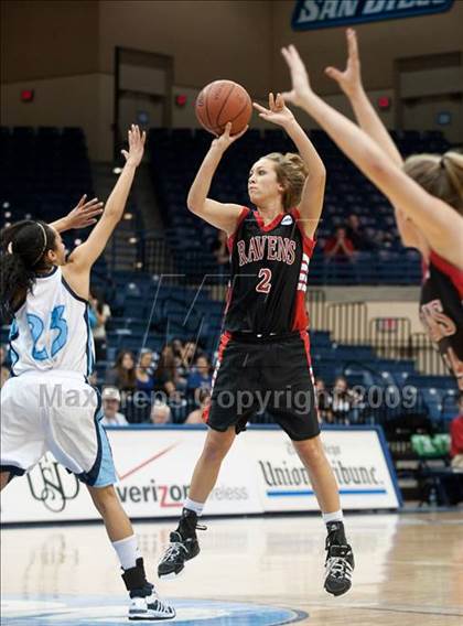Thumbnail 2 in Canyon Crest Academy vs Our Lady of Peace (CIF SDS D3 Final) photogallery.