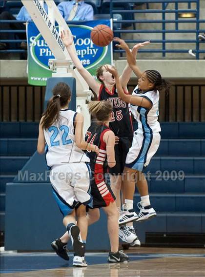 Thumbnail 2 in Canyon Crest Academy vs Our Lady of Peace (CIF SDS D3 Final) photogallery.