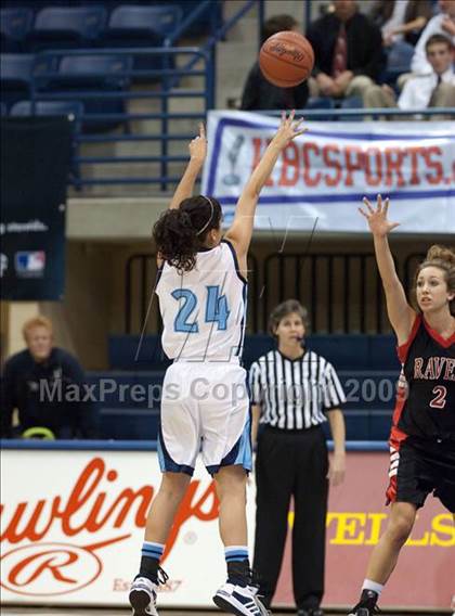 Thumbnail 1 in Canyon Crest Academy vs Our Lady of Peace (CIF SDS D3 Final) photogallery.