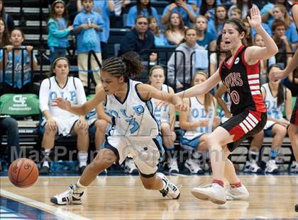 Thumbnail 2 in Canyon Crest Academy vs Our Lady of Peace (CIF SDS D3 Final) photogallery.