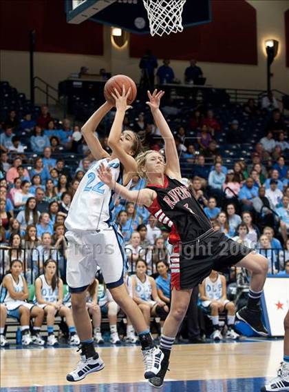 Thumbnail 2 in Canyon Crest Academy vs Our Lady of Peace (CIF SDS D3 Final) photogallery.