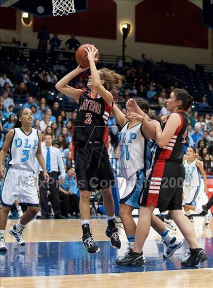 Thumbnail 3 in Canyon Crest Academy vs Our Lady of Peace (CIF SDS D3 Final) photogallery.