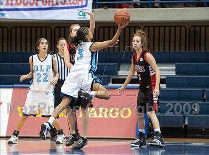 Thumbnail 1 in Canyon Crest Academy vs Our Lady of Peace (CIF SDS D3 Final) photogallery.