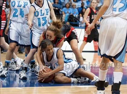 Thumbnail 2 in Canyon Crest Academy vs Our Lady of Peace (CIF SDS D3 Final) photogallery.