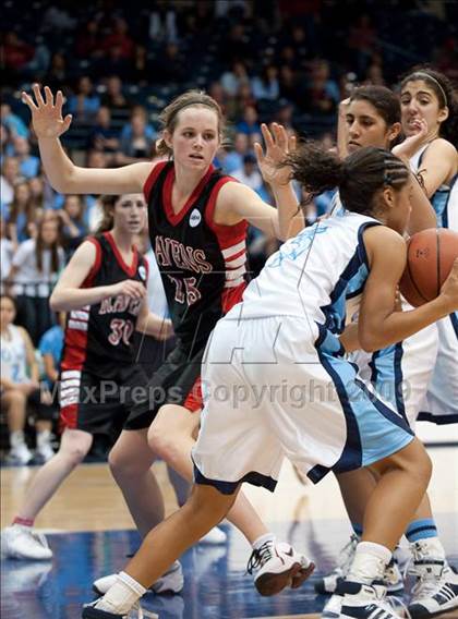 Thumbnail 3 in Canyon Crest Academy vs Our Lady of Peace (CIF SDS D3 Final) photogallery.