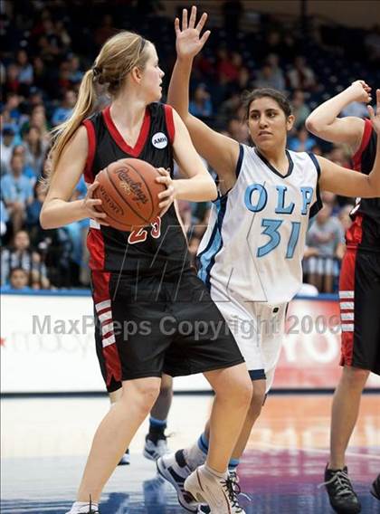 Thumbnail 2 in Canyon Crest Academy vs Our Lady of Peace (CIF SDS D3 Final) photogallery.