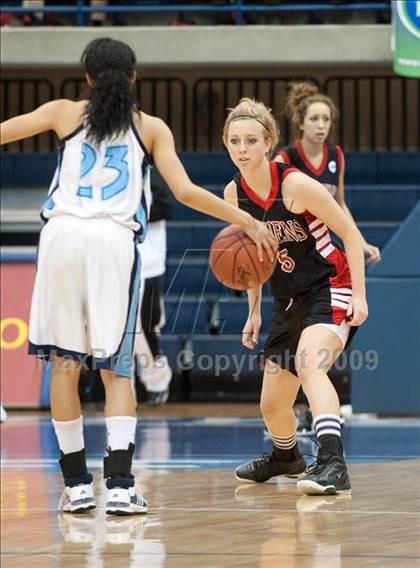 Thumbnail 3 in Canyon Crest Academy vs Our Lady of Peace (CIF SDS D3 Final) photogallery.