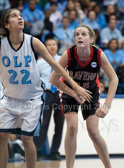 Thumbnail 3 in Canyon Crest Academy vs Our Lady of Peace (CIF SDS D3 Final) photogallery.