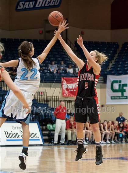 Thumbnail 3 in Canyon Crest Academy vs Our Lady of Peace (CIF SDS D3 Final) photogallery.