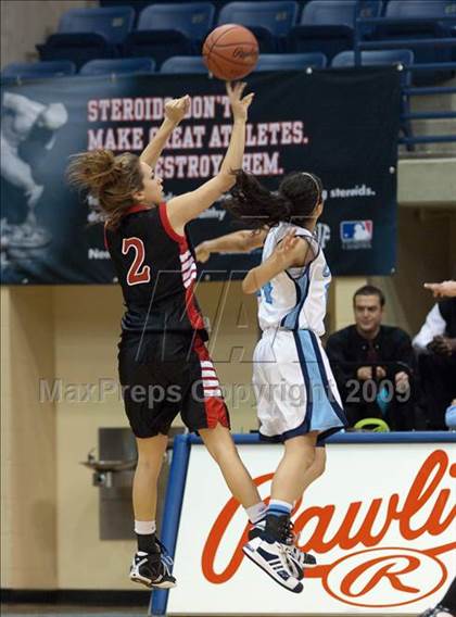 Thumbnail 3 in Canyon Crest Academy vs Our Lady of Peace (CIF SDS D3 Final) photogallery.