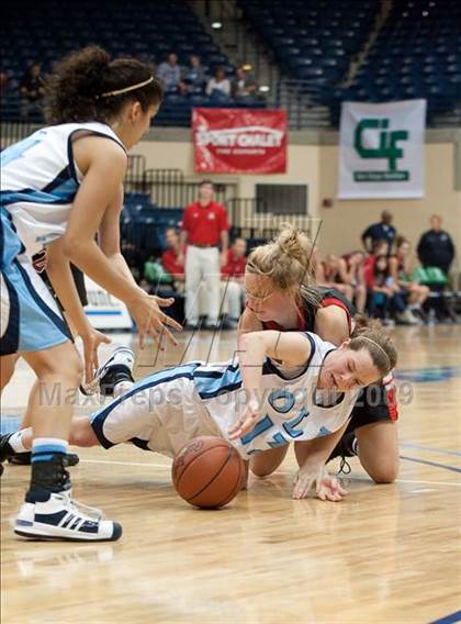 Thumbnail 2 in Canyon Crest Academy vs Our Lady of Peace (CIF SDS D3 Final) photogallery.