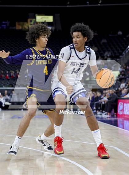 Thumbnail 3 in Campbell Hall vs Brentwood School (Trinity-Mission League Showcase) photogallery.
