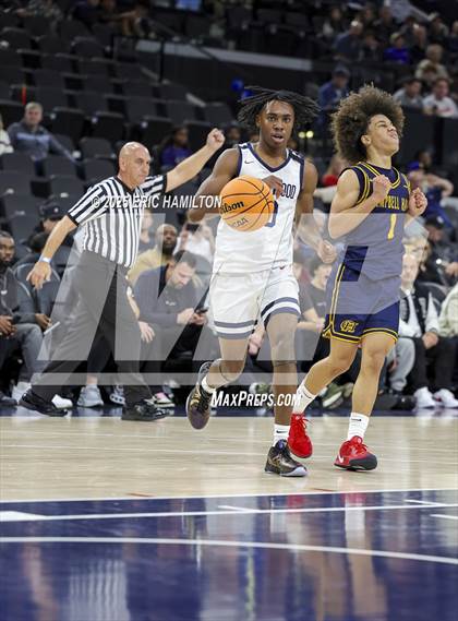 Thumbnail 2 in Campbell Hall vs Brentwood School (Trinity-Mission League Showcase) photogallery.