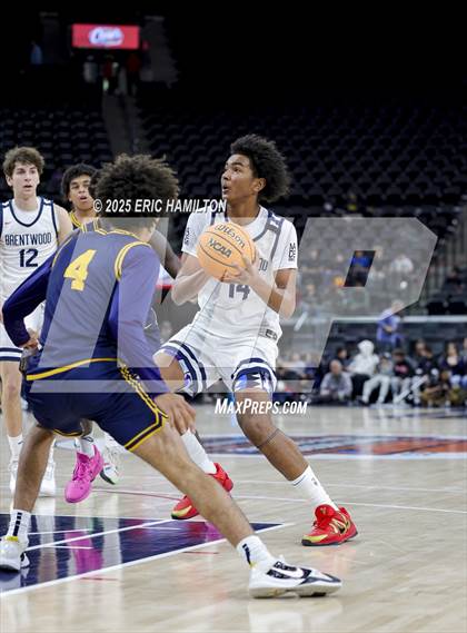 Thumbnail 2 in Campbell Hall vs Brentwood School (Trinity-Mission League Showcase) photogallery.