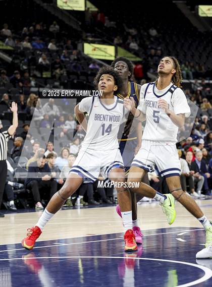 Thumbnail 2 in Campbell Hall vs Brentwood School (Trinity-Mission League Showcase) photogallery.