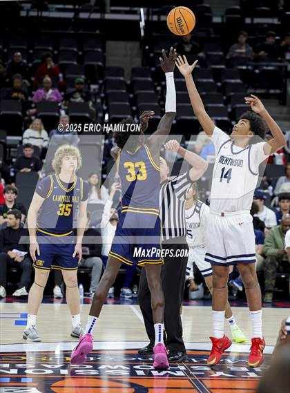 Thumbnail 2 in Campbell Hall vs Brentwood School (Trinity-Mission League Showcase) photogallery.