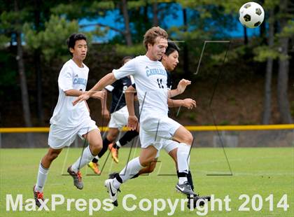 Thumbnail 1 in Brashier Middle College Charter @ Christ Church Episcopal (SCHSL 1A 3rd Round Playoff) photogallery.