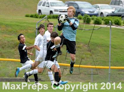 Thumbnail 2 in Brashier Middle College Charter @ Christ Church Episcopal (SCHSL 1A 3rd Round Playoff) photogallery.