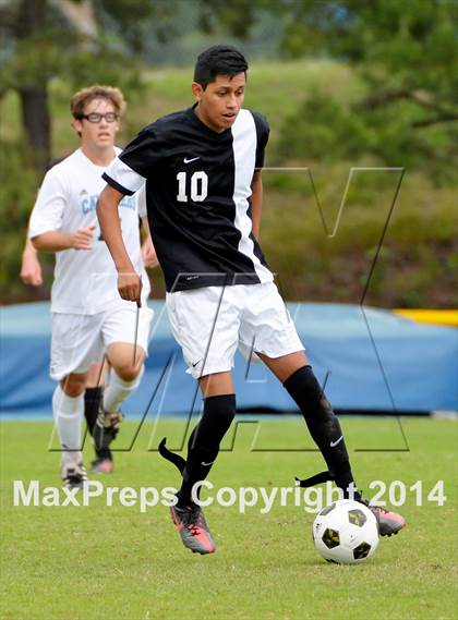 Thumbnail 1 in Brashier Middle College Charter @ Christ Church Episcopal (SCHSL 1A 3rd Round Playoff) photogallery.