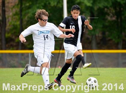 Thumbnail 3 in Brashier Middle College Charter @ Christ Church Episcopal (SCHSL 1A 3rd Round Playoff) photogallery.