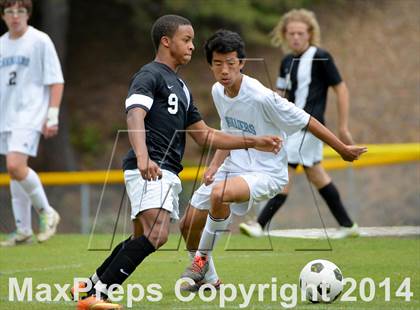 Thumbnail 2 in Brashier Middle College Charter @ Christ Church Episcopal (SCHSL 1A 3rd Round Playoff) photogallery.