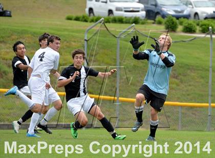 Thumbnail 3 in Brashier Middle College Charter @ Christ Church Episcopal (SCHSL 1A 3rd Round Playoff) photogallery.