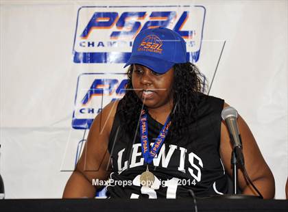 Thumbnail 2 in Francis Lewis vs South Shore  (PSAL Class AA Final) photogallery.