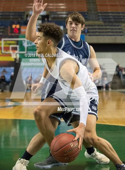 Thumbnail 3 in Glacier Peak vs. Skyview (WIAA 4A 1st Round Playoff) photogallery.