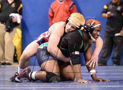 Thumbnail 1 in NCHSAA Individual Wrestling 4A Quarterfinals photogallery.