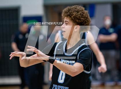 Thumbnail 3 in Cleveland vs. Panther Creek (NCHSAA 4A East Regional Final) photogallery.