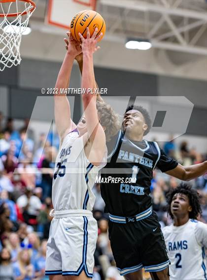 Thumbnail 1 in Cleveland vs. Panther Creek (NCHSAA 4A East Regional Final) photogallery.