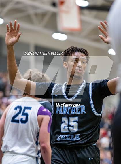 Thumbnail 1 in Cleveland vs. Panther Creek (NCHSAA 4A East Regional Final) photogallery.