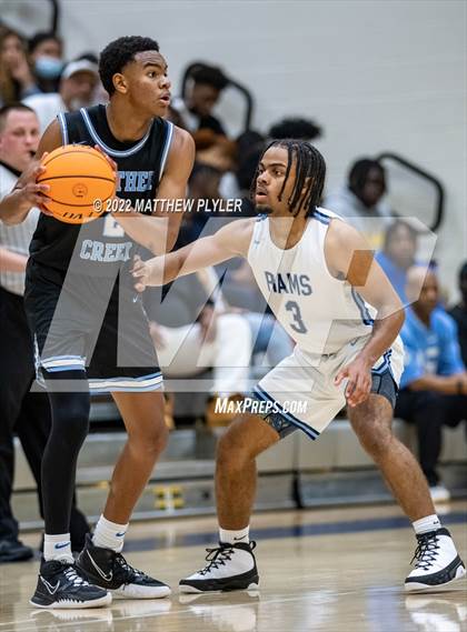 Thumbnail 1 in Cleveland vs. Panther Creek (NCHSAA 4A East Regional Final) photogallery.