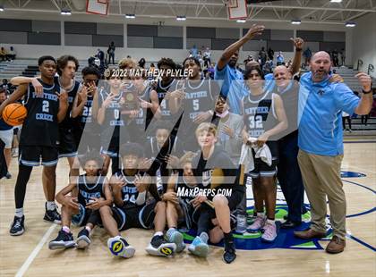 Thumbnail 2 in Cleveland vs. Panther Creek (NCHSAA 4A East Regional Final) photogallery.