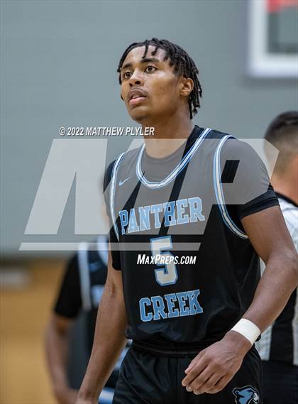 Thumbnail 1 in Cleveland vs. Panther Creek (NCHSAA 4A East Regional Final) photogallery.