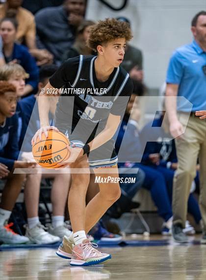 Thumbnail 3 in Cleveland vs. Panther Creek (NCHSAA 4A East Regional Final) photogallery.