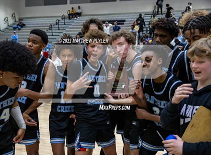 Thumbnail 3 in Cleveland vs. Panther Creek (NCHSAA 4A East Regional Final) photogallery.